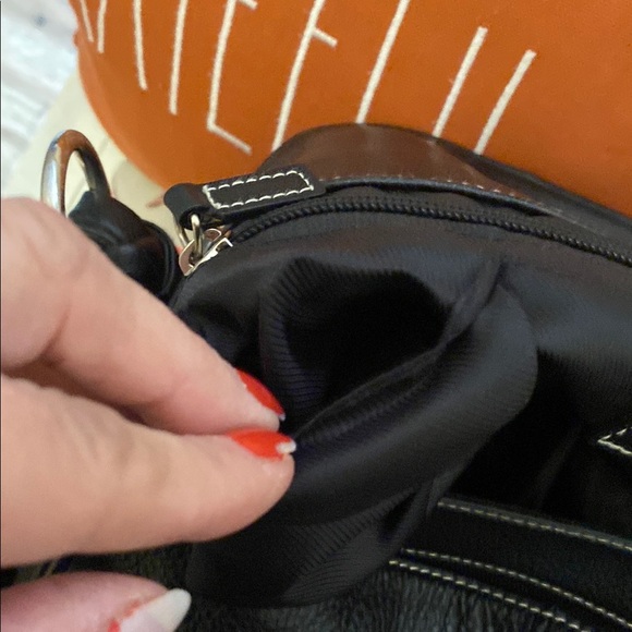 LRL Black Leather Women's Bag - Picture 11 of 14